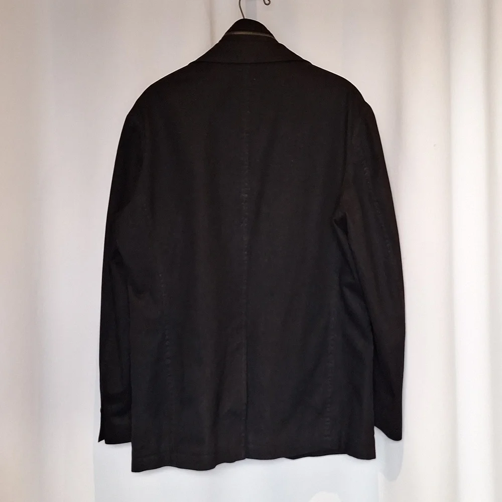 Elle Homme utility blazer with removable high neck colar